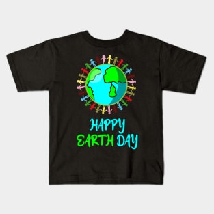 Happy Earth Day Kids T-Shirt